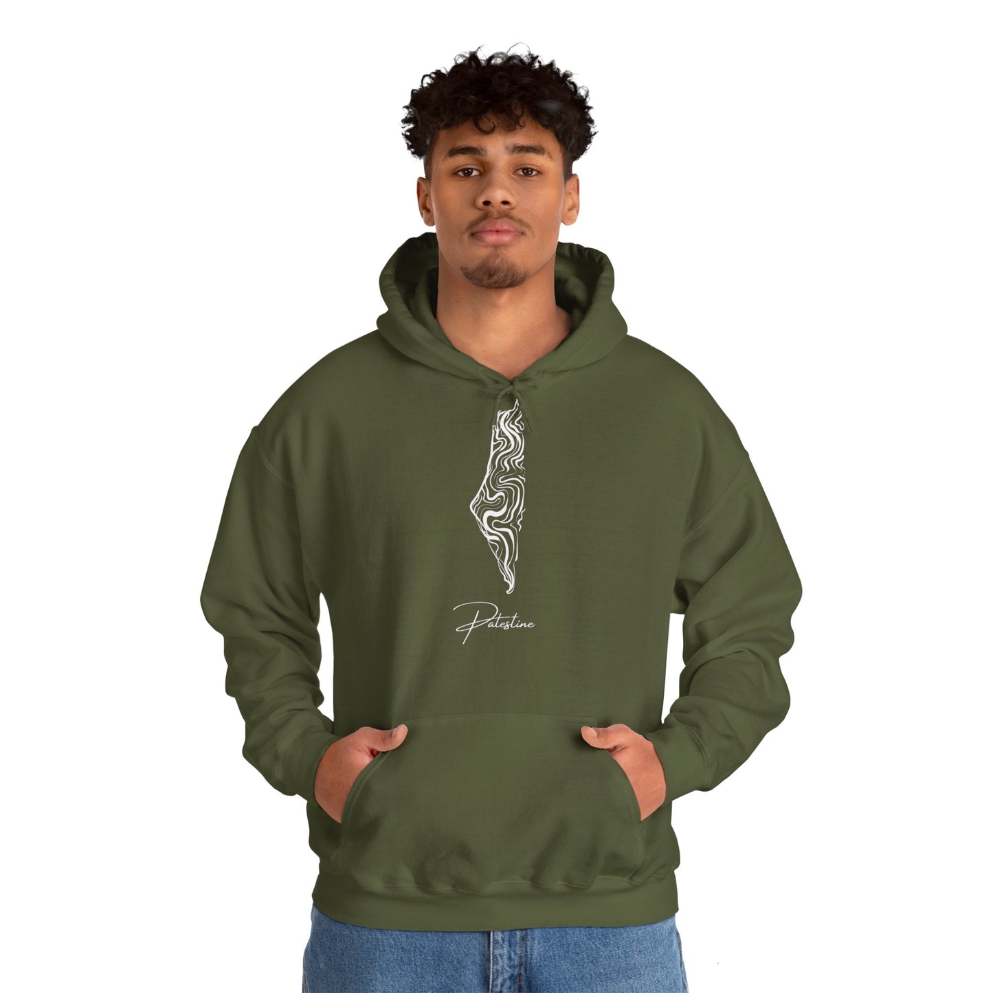 Hoodie Palestine Herren / 10+ Farben, Größe S-5XL