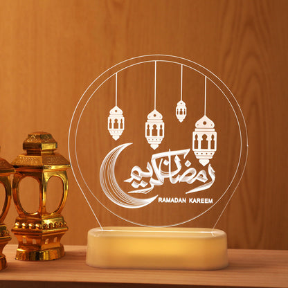 LED Ramadan 3D Hängelampe in verschiedenen Modellen erhältlich