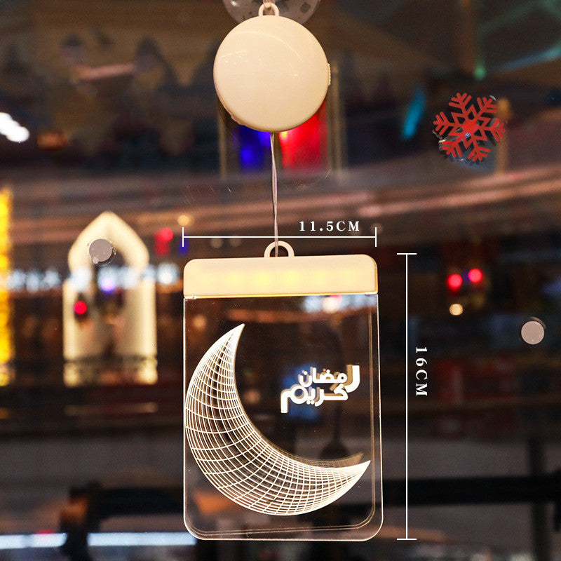 LED Ramadan 3D Hängelampe in verschiedenen Modellen erhältlich