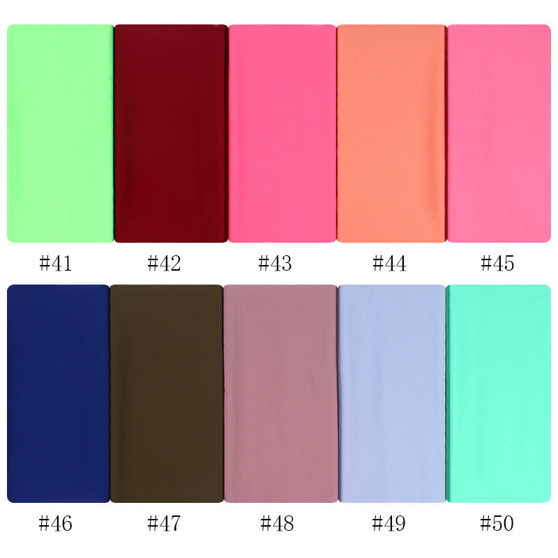 PREMIUM Chiffon Hijab 180 x 70 cm / in 67 Farben erhältlich