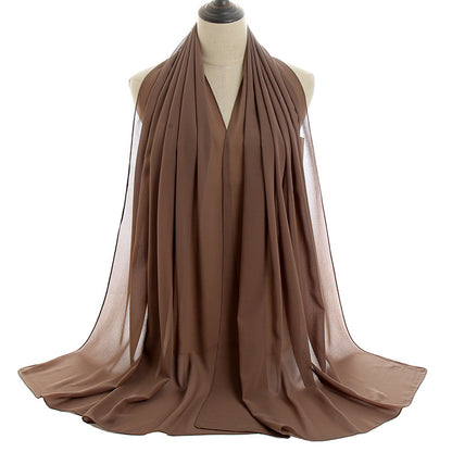 PREMIUM Chiffon Hijab 180 x 70 cm / in 67 Farben erhältlich