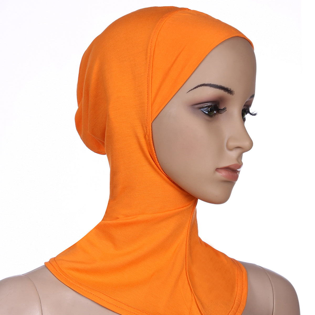 Hijab Bonnet mit Halsabdeckung / in 22 Farben erhältlich