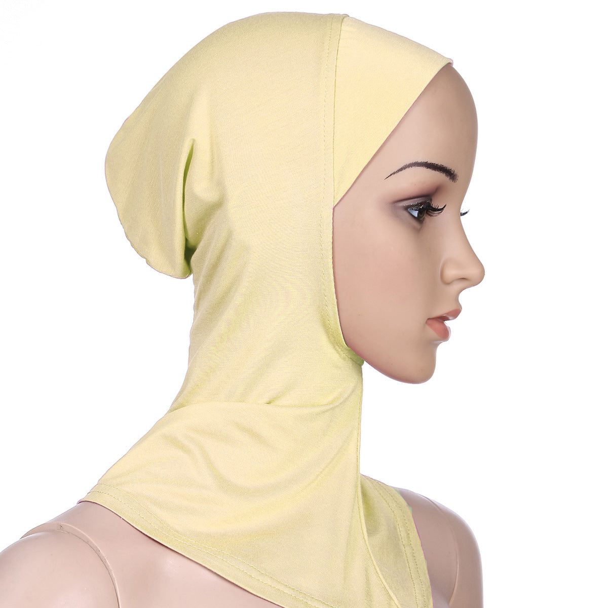 Hijab Bonnet mit Halsabdeckung / in 22 Farben erhältlich