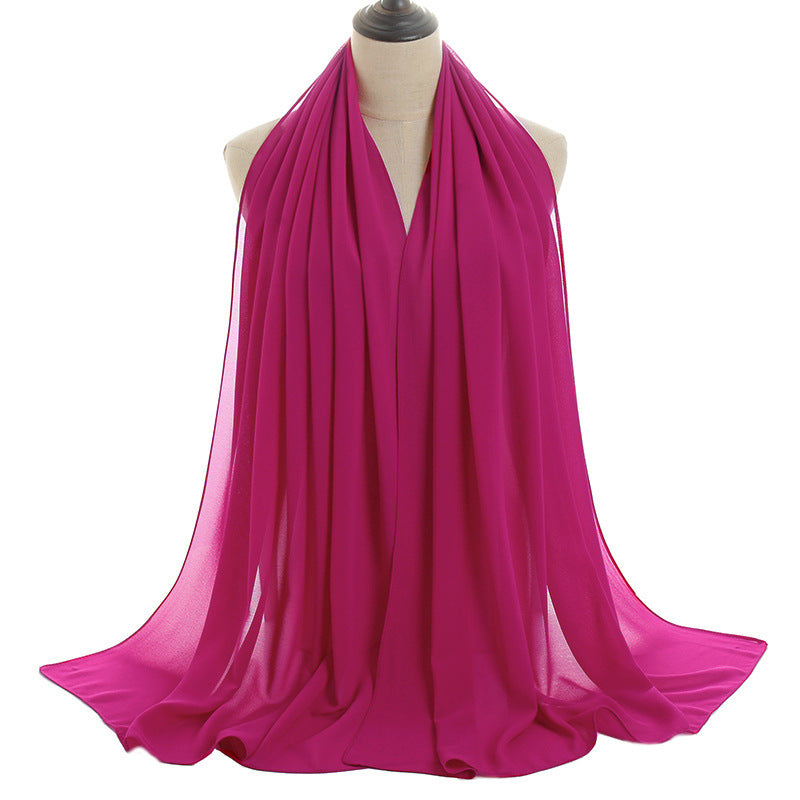 PREMIUM Chiffon Hijab 180 x 70 cm / in 67 Farben erhältlich