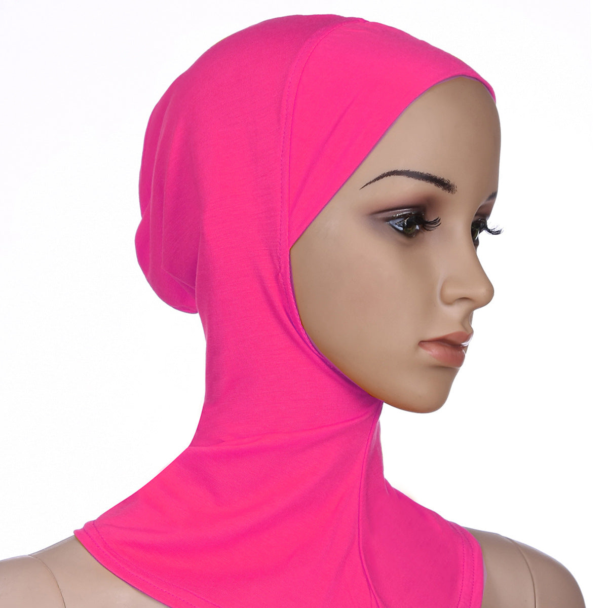 Hijab Bonnet mit Halsabdeckung / in 22 Farben erhältlich