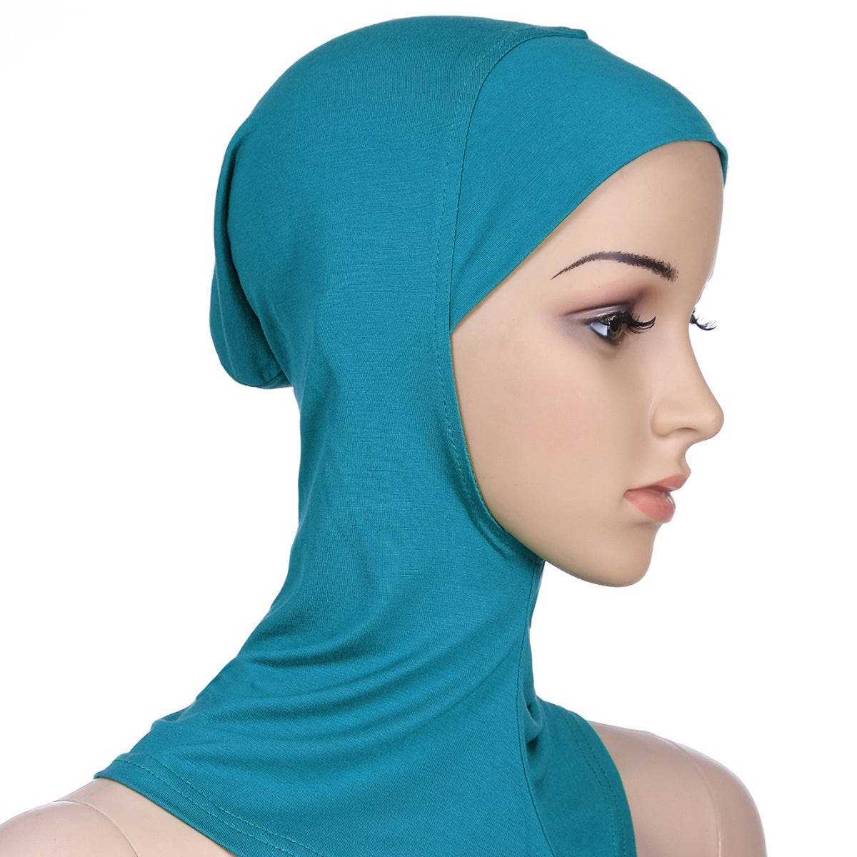 Hijab Bonnet mit Halsabdeckung / in 22 Farben erhältlich