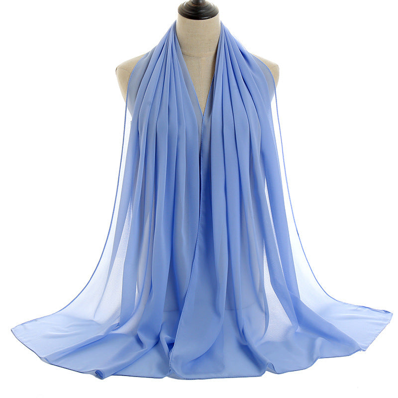 PREMIUM Chiffon Hijab 180 x 70 cm / in 67 Farben erhältlich