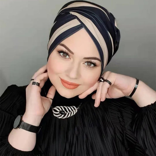 PREMIUM Chiffon Turban / in 12 Farben erhältlich