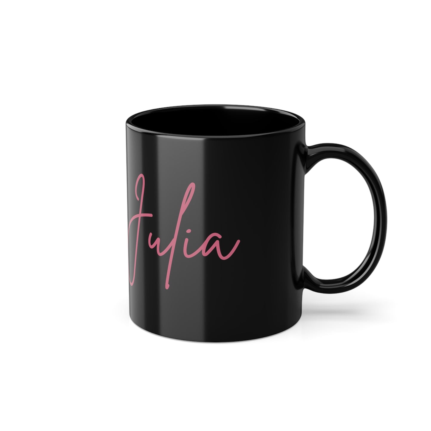 Personalisierte Tasse Name und Buchstabe / Milchglas, weiß, schwarz, mehrere Farben & Modelle verfügbar