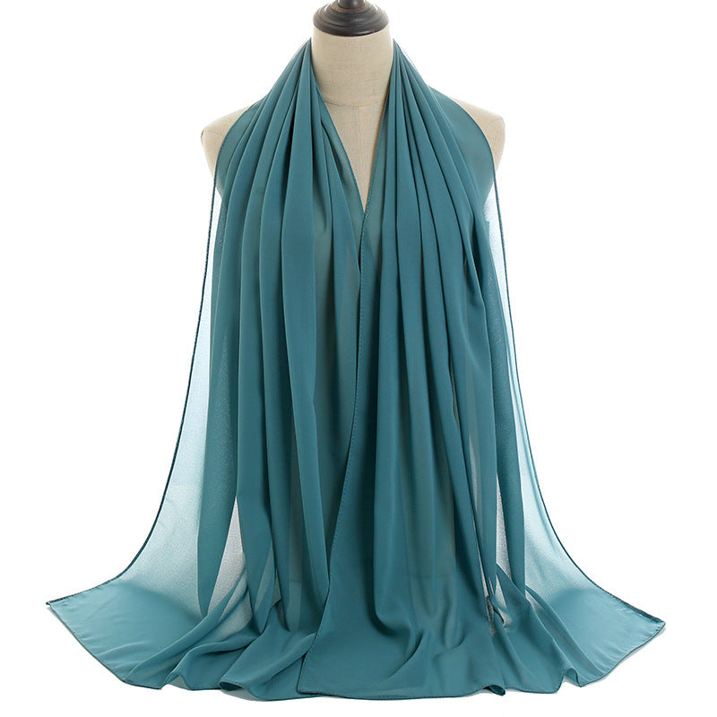 PREMIUM Chiffon Hijab 180 x 70 cm / in 67 Farben erhältlich